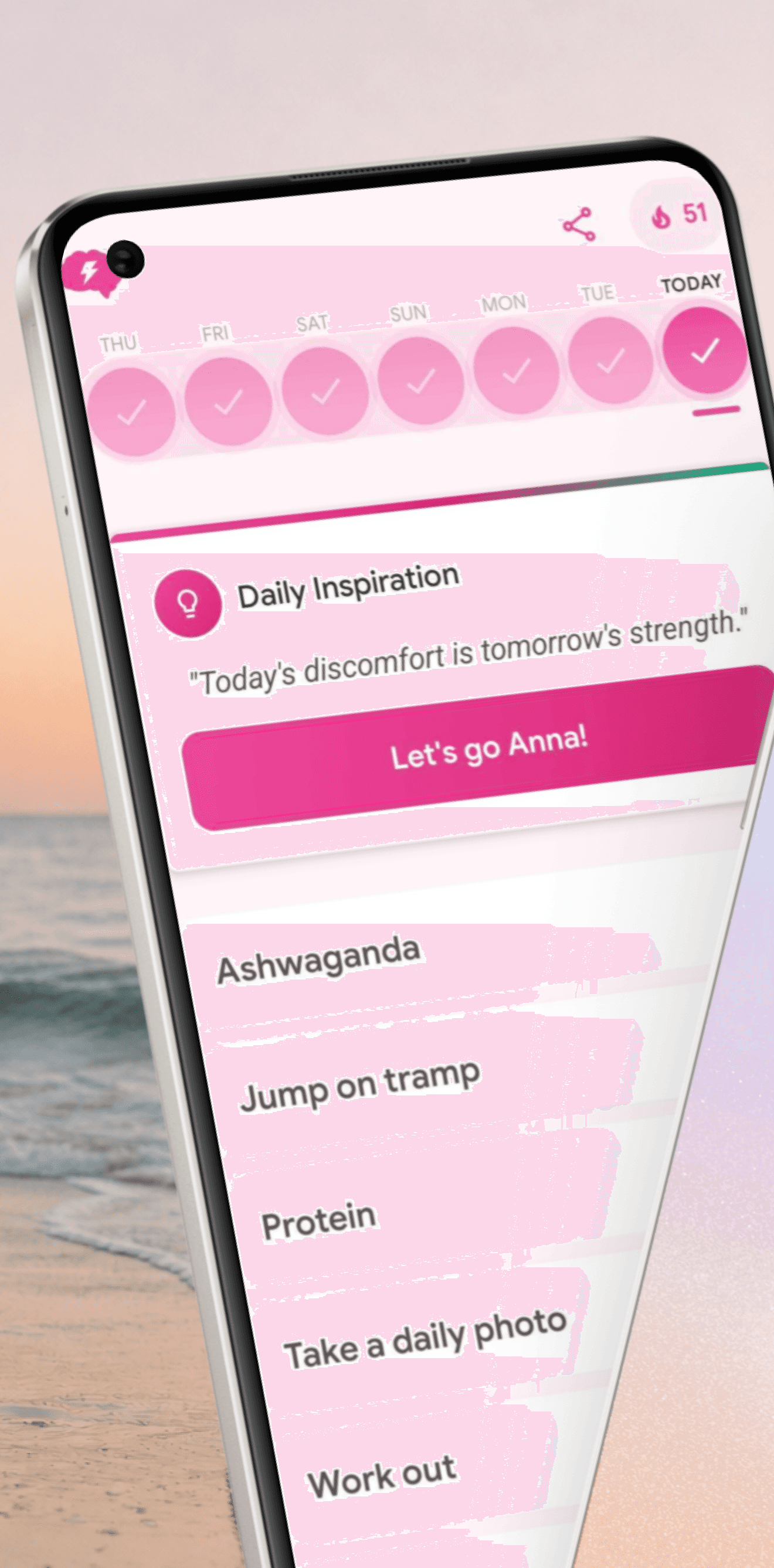 Habit Spark - daily inspiration