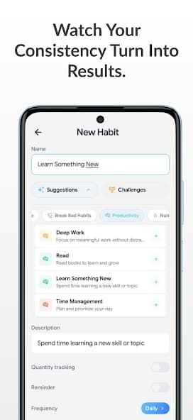 Habit Spark app screen 9