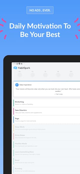 Habit Spark app screen 14